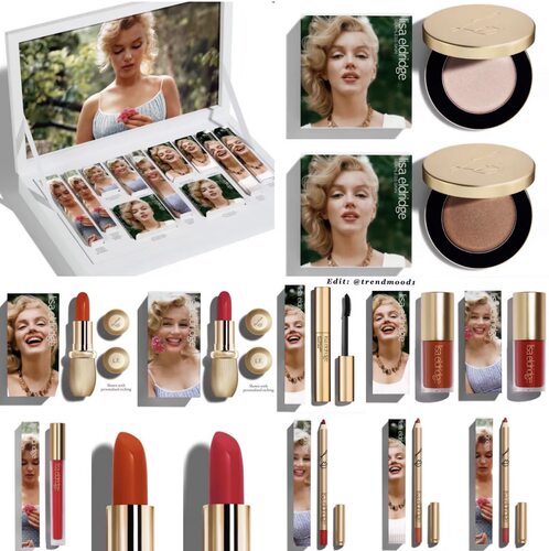 Lisa Eldridge 玛丽莲梦露联名限定彩妆口红唇釉