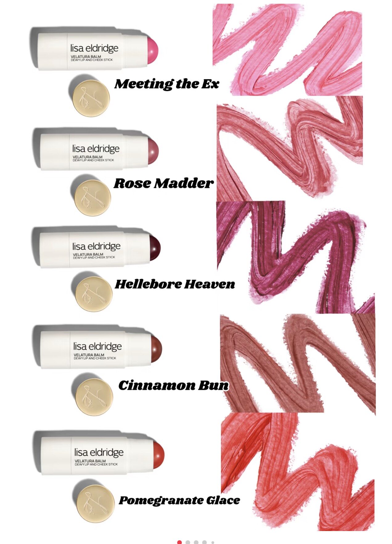 Lisa Eldridge 新品 Velatura唇颊棒 两用膏腮红棒