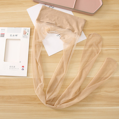 花木无痕裆丝袜脚尖全透明隐形