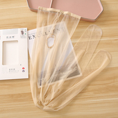 花木妍3D丝袜超薄隐形全透明一线裆开裆女黑色性感连裤 薄款 脚尖夏