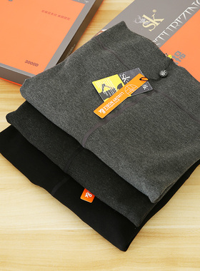 SK7263润肤舒芯棉3000D美腿显瘦竖条纹打底裤秋冬加绒高弹连裤袜