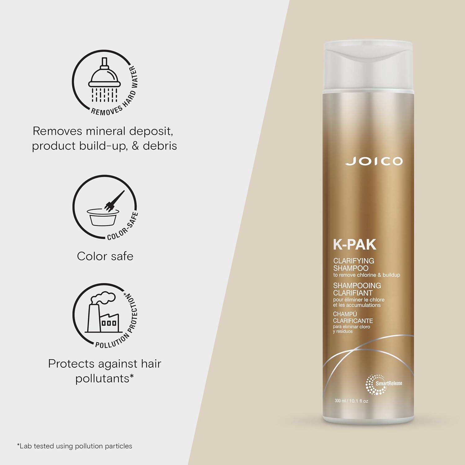 美国Joico嘉珂K pak Clarify清爽控油重塑洗发水300ml