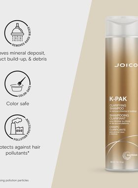 美国Joico嘉珂K pak Clarify清爽控油重塑洗发水300ml