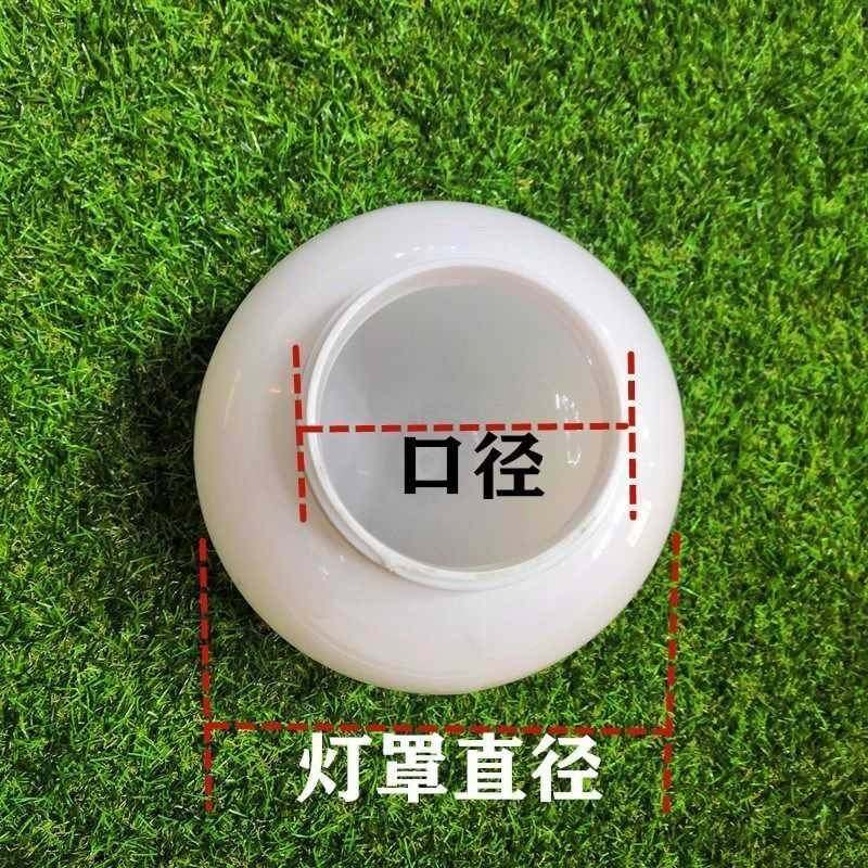 球型灯罩螺口卡口式亚克力路灯柱子头圆球形围墙塑料户外防水外壳