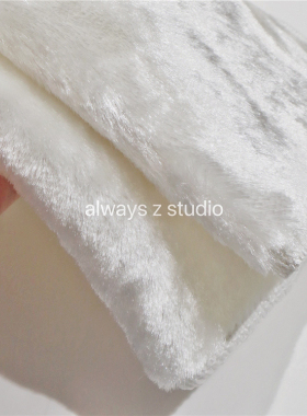 AlwaysZ白色毛毛抹布厨房用洗碗吸水不沾油柔软易清洗玻璃灶台