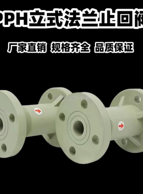 球心式止回阀立式止回阀PPR单向阀止逆阀H41F-10S升降式止回阀