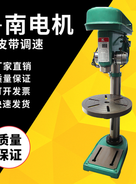 热销新品山东鲁南台式钻床LT16小型立式工业25台钻高速皮带传动