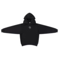 Me Double Layer Hooded Sweatshirt / Black