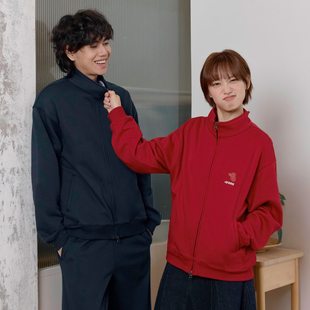 卫衣男女款 薄绒立领拉链开衫 2026ss噗噜小马系列短款 warmtrees