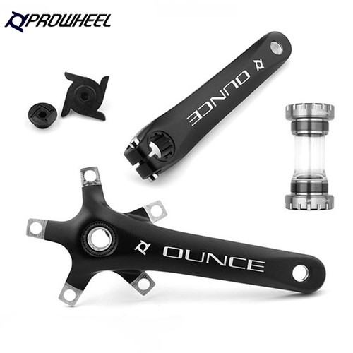 prowheel浩盟公路车五爪单盘曲柄