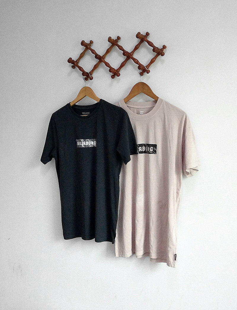 2018男澳洲冲浪潮牌简约半截袖 圆领纯色宽松偏大水洗全棉短袖T恤|ruв категории Мужская одежда, футболка - от Buy2taobao.com для оказания профессиональной услуги покупки агента Taobao