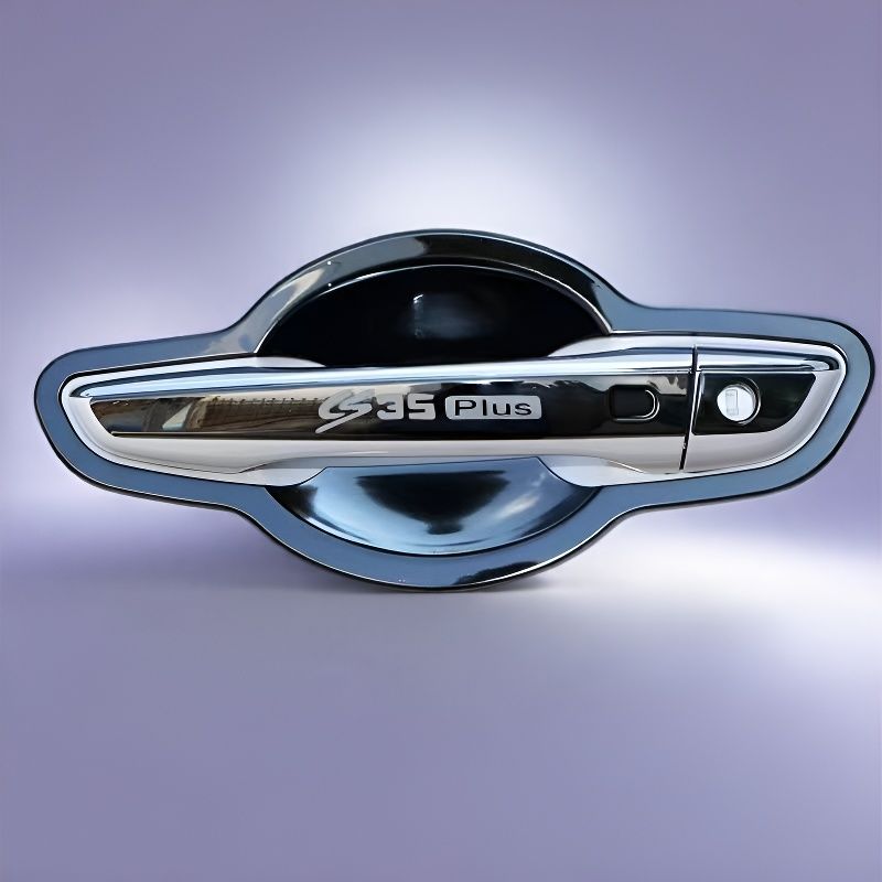 长安cs35Plus门把手贴不锈钢门碗拉手保护套改装饰防刮壳汽车用品