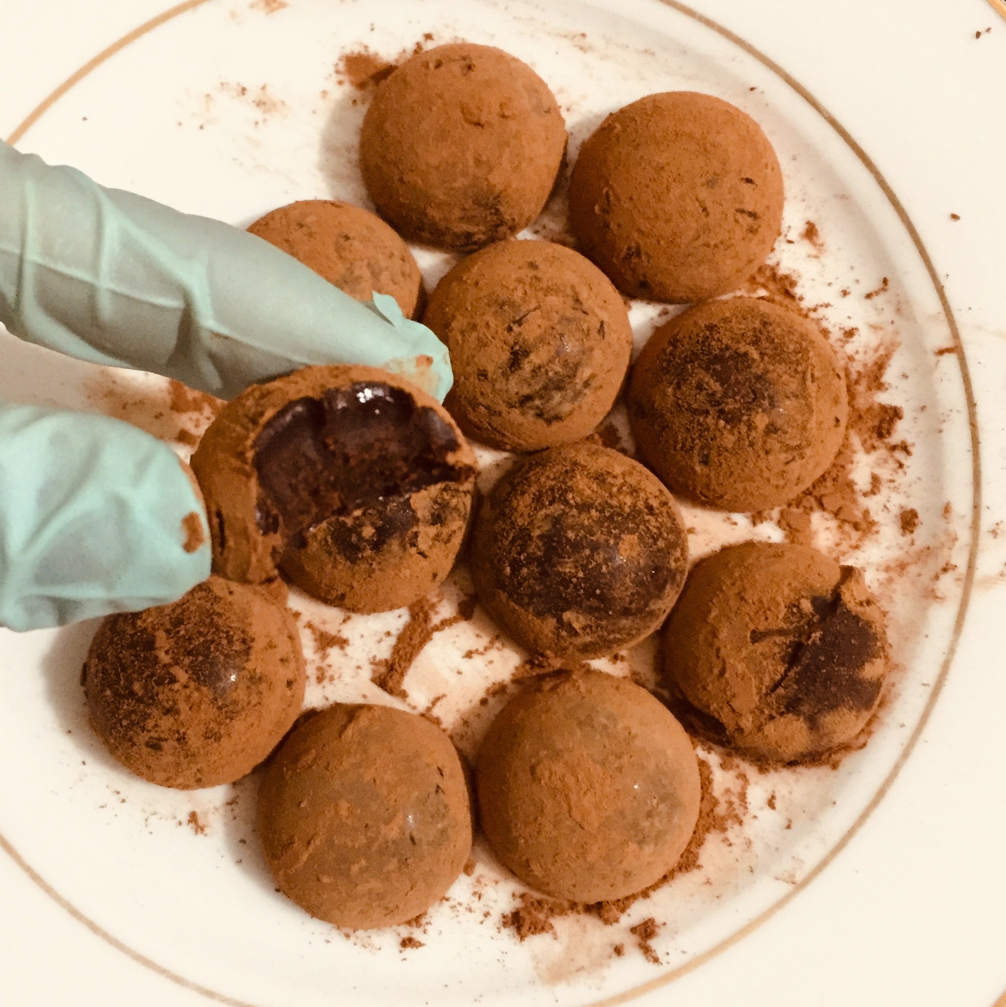 黑巧顺滑浓郁海街茶点生酮