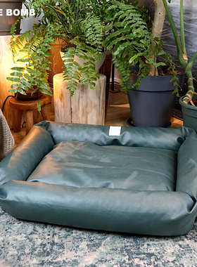 Pet Massive空调房科技布乳胶狗窝防塌陷可拆洗不粘毛四季通用窝