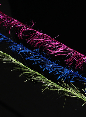 Wifreo 彩色饰带纤维 海水钩饰带钩躯体绑制材料 Extreme String