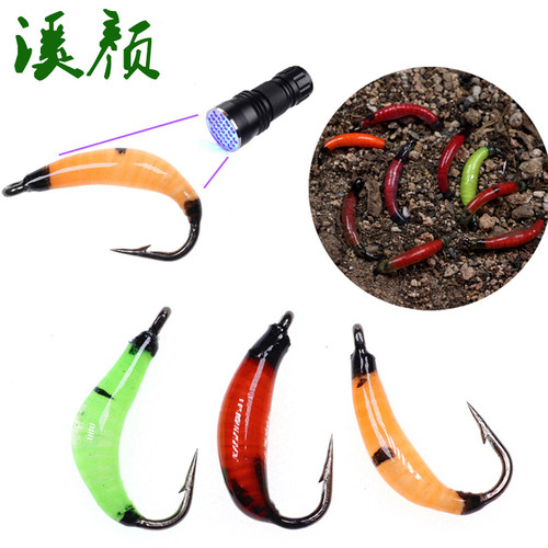 仿真飞钓若虫nymph毛钩