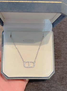 猪鼻子纯银项链高级感女友送礼物
