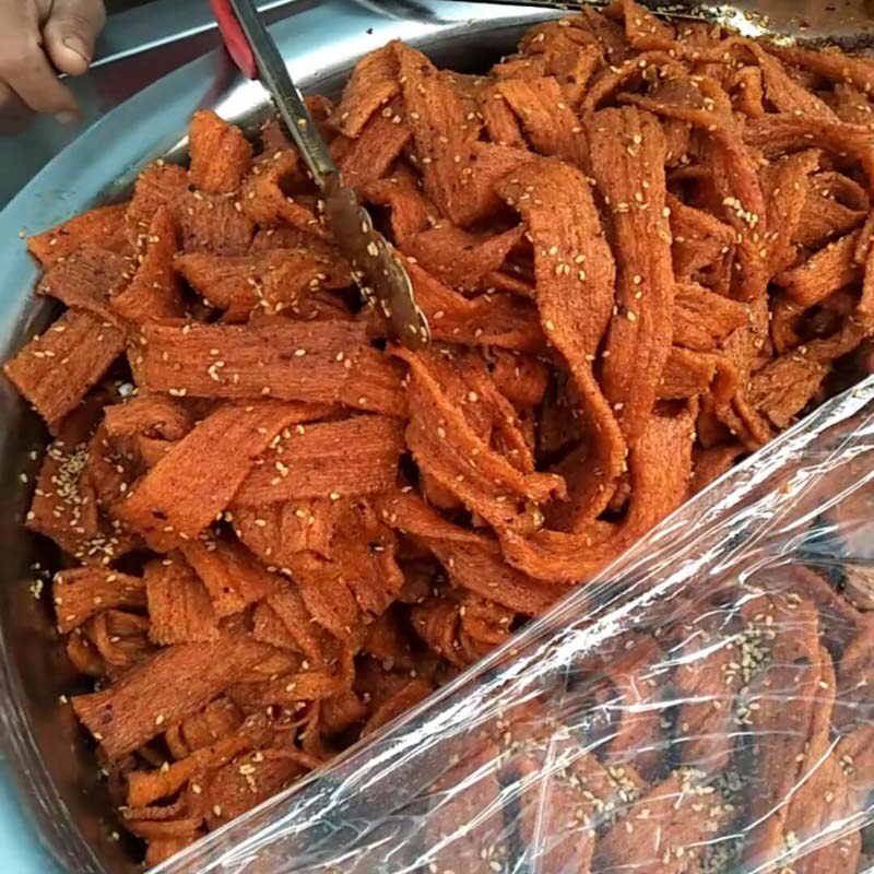 手工辣条技术配方资料影片教程培训制作方法创业摆摊商用小吃技术