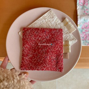 lovely 原创手工家居风布艺隔热杯垫 days｛home&fabric}两件 包邮