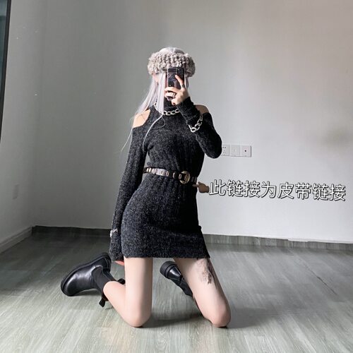 皮带babyking金属感多孔好搭配