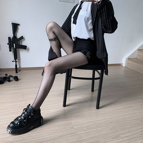 潮夏季性感显瘦网格袜