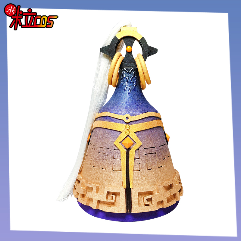 原神归终cos涤尘铃假发道具