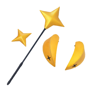 【米粒】梦想憧憬成为魔法少女 柊舞缇娜cos手杖道具 角头饰假发