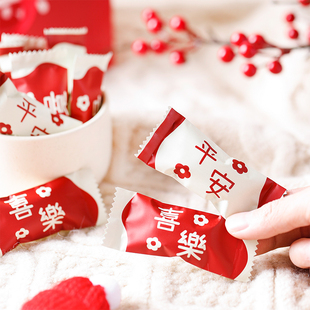 奢华加厚铝膜牛轧太妃糖袋机封袋咖啡糖果包装一次性单独自封袋子