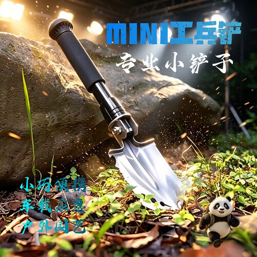 多功能工兵铲子露营车载折叠铲