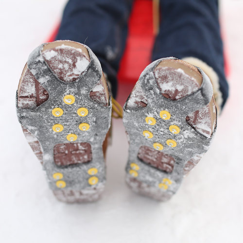 冰爪户外防滑鞋套登山雪套10齿