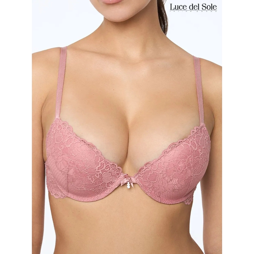 俄罗斯Luce del Sole品牌文胸性感法式蕾丝女聚拢上薄下厚内衣