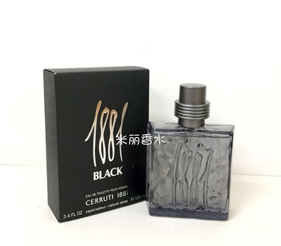 正品Cerruti 1881 Black 黑色赛露迪1881男士淡香水100ml