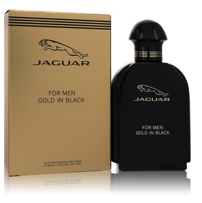 正品Jaguar Gold In Black 积架 捷豹黑金男士淡香水100ml