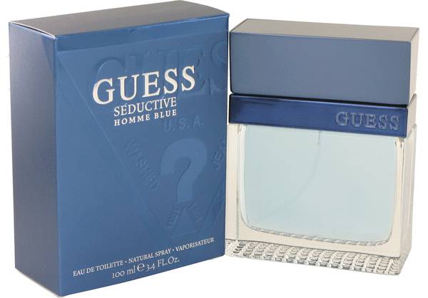 正品 guess seductive blue 蓝色魅惑男士淡香水100ml柑橘味