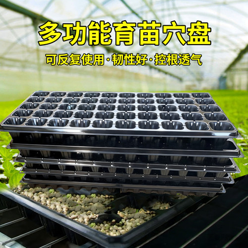 育苗盘穴盘育苗盒育苗盆蔬菜育苗盆塑料育苗器西瓜育苗盘辣椒育苗
