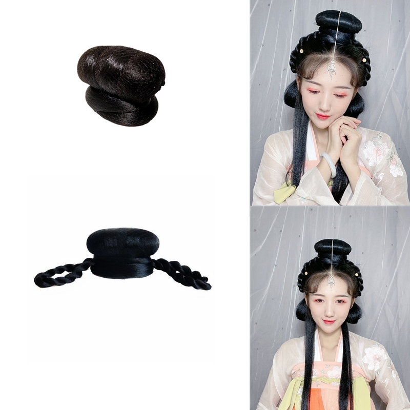 古风汉服假发包女盘发古装发髻
