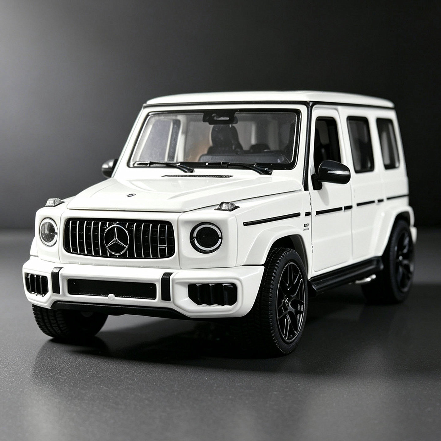 星辉1:24奔驰G63合金汽车模型原厂仿真金属大G越野车玩具收藏摆件