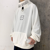 港风2024春装新款4印花立领铁环设计卫衣潮外套215-22105P60，男装夹克，星座215-2