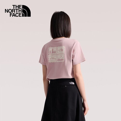 北面户外女士透气舒适纯棉短袖T