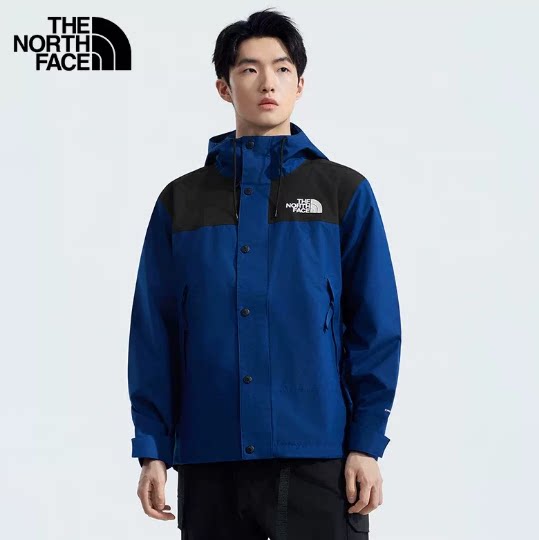 北面户外男防风防水冲锋衣外套