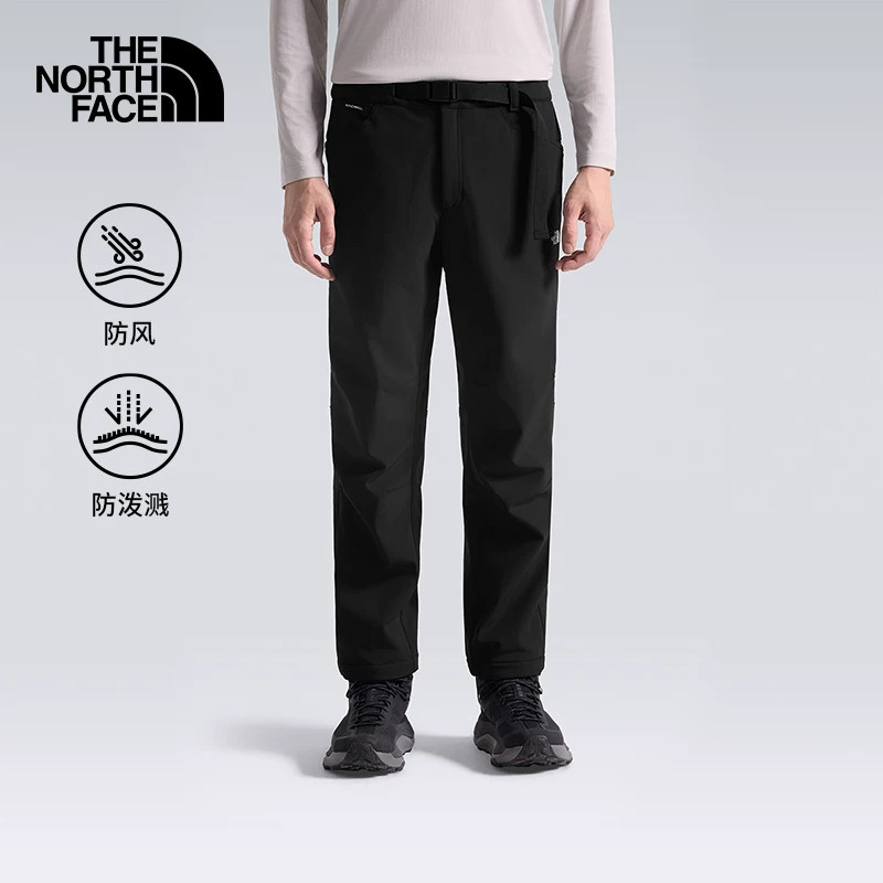 26秋冬新款TheNorthFace北面软壳裤男户外休闲防风防泼水长裤8J8Z
