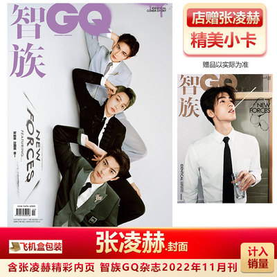 智族GQ11月张凌赫封面