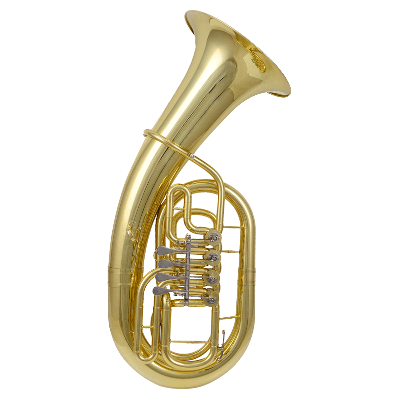 降B调扁4键上低音号新宝