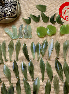 古风汉服发簪子手工头饰琉璃花瓣