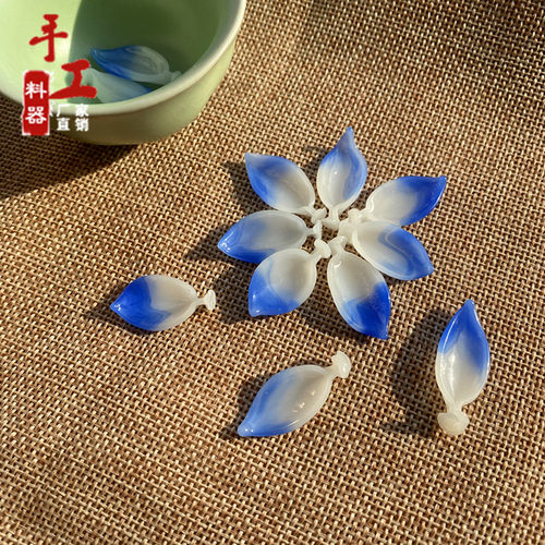 手工汉服头饰古风琉璃