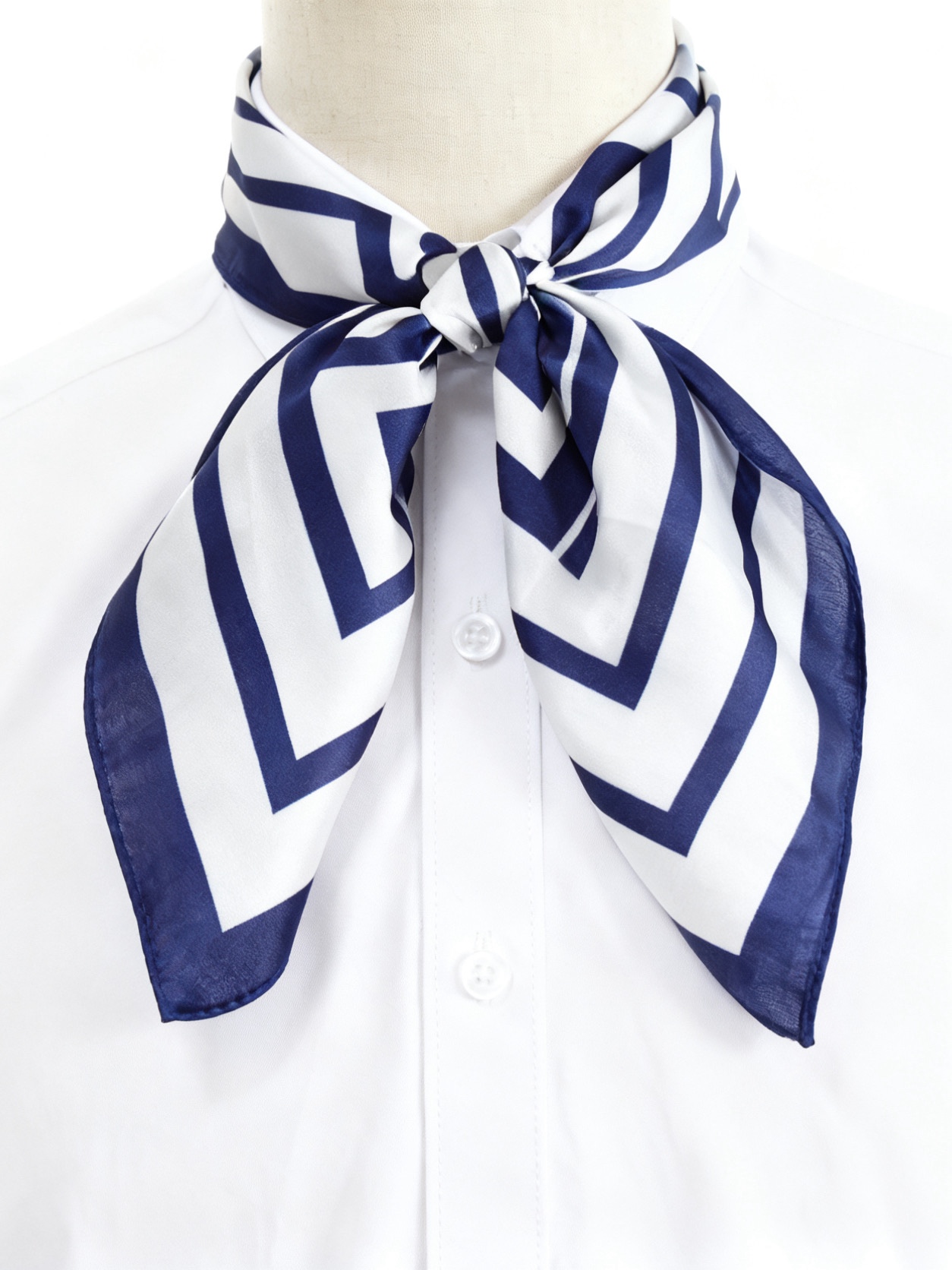 新款华为丝巾领带AITO问界鸿蒙智行男士领带拉链宇宙色女士丝巾