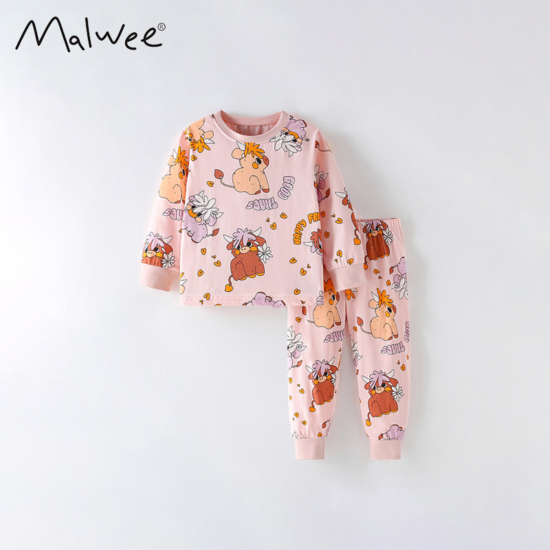 秋季新款女童套装小女孩可爱洋气好看长袖长裤纯棉打底家居服睡衣,童装/婴儿装/亲子装,套装,淘宝优惠券,粉丝福利购,淘宝优惠卷