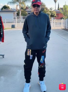 Lisa姐姐美国代购 EDDIE BAUER藏蓝色套头连帽卫衣加绒