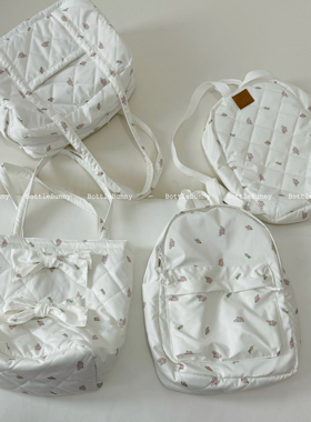 BottleBunny*清水白色碎花包包系列