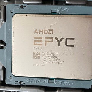 无锁 epyc 版 amd 正式 7Y83同款 议价 7Q83 8通